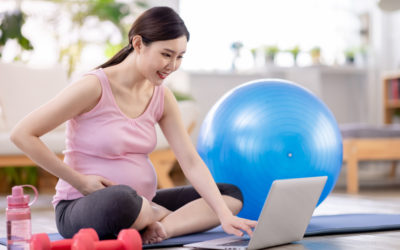 4 benefits of using virtual PT when living with hip pain during pregnancy